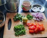 A picture of step 1 of Leftover maharashtrian style authentic rice (phodnicha bhaat).
