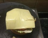 A picture of step 6 of Aloo Muttor Tikki Burger.