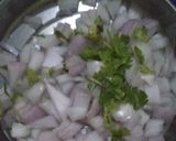 A picture of step 1 of Chana jor.