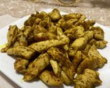 A picture of step 3 of Chicken Shawarma.