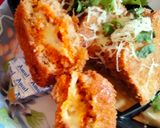 A picture of step 15 of Bread cheese Bites(mini cheese sandwich).