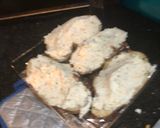 A picture of step 9 of Leftover meatloaf and baked potato.