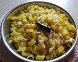 தலைப்பு : வாழைத்தண்டு பொரியல்(valathandu poriyal recipe in tamil) ரெசிபி ஸ்டேப் 3 புகைப்படம்