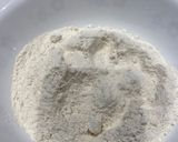 A picture of step 1 of Biscoff sandwich biscuit.