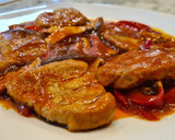 Foto del paso 5 de la receta: Solomillo de cerdo con pimientos y setas shiitake