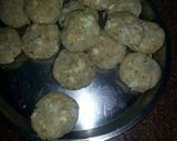 A picture of step 6 of Ragda patties.