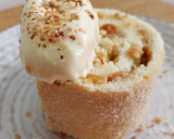 Foto del paso 15 de la receta: Bracito relleno de crema de vainilla, manzana y pasas (sin gluten)