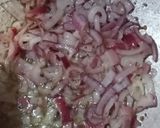 A picture of step 2 of Veg khichdi.