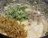 A picture of step 4 of Pepper mint, zucchini & apple bake.