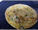 A picture of step 6 of Cheese stuffed Paratha.