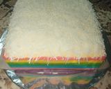 Foto langkah ke 11 dari resep Rainbow cake kukus putih telur.