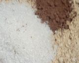 A picture of step 2 of Chocolate Halwa.