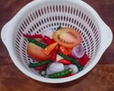 Foto langkah ke 3 dari resep # 160 : Cumi Asin Pete Tumis Pedas.