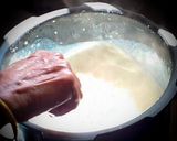 A picture of step 4 of Pal payasam.