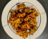 A picture of step 4 of Jhat phat Spring Onion Pakoray.