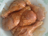 Muslos de pollo con champiñones