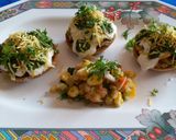 A picture of step 9 of Bread Katori Chaat.