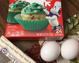 A picture of step 1 of Cake Mix Birthday Cake CookiesOr Holiday cake cookies.