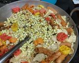 A picture of step 1 of Masala Jowar Dhani.