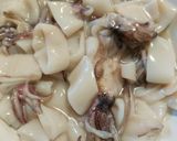 A picture of step 1 of Paprika Fried Calamari.