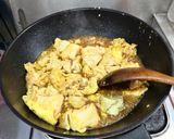 蔥燒豆腐炒蛋(簡單料理）的食譜步驟7照片