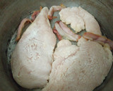 Foto del paso 2 de la receta: Pollo con panceta y manzanas