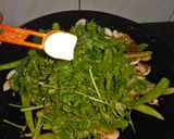 A picture of step 3 of Green Chilli Thecha.