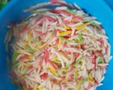 Gambar langkah 3 resipi Bubur Mee Chacha&Nangka.