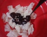 Foto langkah ke 5 dari resep Rice paper cokelat.