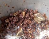 A picture of step 3 of Pilau nyama #teamcontest #taarab #coastaltheme (#maindish).