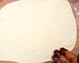 A picture of step 8 of Soft layered chapatti.