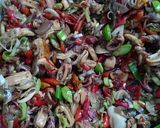 Foto langkah ke 6 dari resep Cumi pete pelangi.