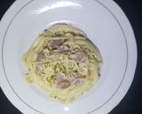 Foto langkah ke 5 dari resep 37. Spaghetti Carbonara (simple, eggless).