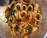 Foto langkah ke 6 dari resep Tumis cumi cabe ijoo.