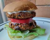 Foto del paso 11 de la receta: Patties de frijoles y berenjena veganas😜🍔🥪