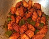 A picture of step 10 of Chilli Baby Corn.