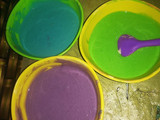 Bolu kukus PELANGI mini ide jualan 5 telur (loyang 20x20)