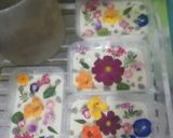 Foto langkah ke 3 dari resep Puding edible flower (edible flower milky puding).