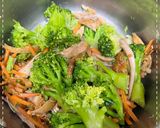 雞腿肉拌青花菜的食譜步驟4照片