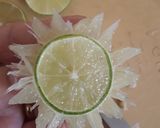 عکس مرحله 3 از دستور برش خورشیدی لیمو🍋