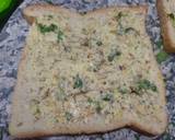 Garlic bread toasted smadwich recipe step 1 photo