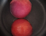 Foto del paso 2 de la receta: Durazno con queso azul al romero 🍑 Postrecito agridulce 🍑