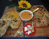 A picture of step 11 of No Knead Gardenscape Bread.