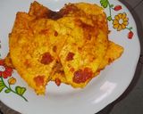 Foto langkah ke 3 dari resep Sambal telur dadar.