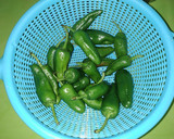 Foto del paso 1 de la receta: Pimientos de padrón 🤫😉