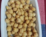 A picture of step 1 of Mix plate Chaat.