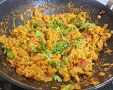 A picture of step 8 of Snake Gourd Kootu.