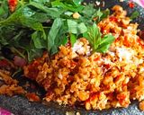 Foto langkah ke 5 dari resep Sambel tempe kemangi.