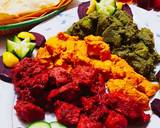 3 colour Chicken1.haryali chicken2.Angara Chicken3.Lemon C recipe step 26 photo