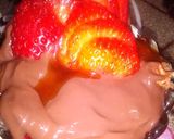 صورة لخطوة 2 من وصفة تحلية الغابة السوداء بالفرولة🍓😋🤗